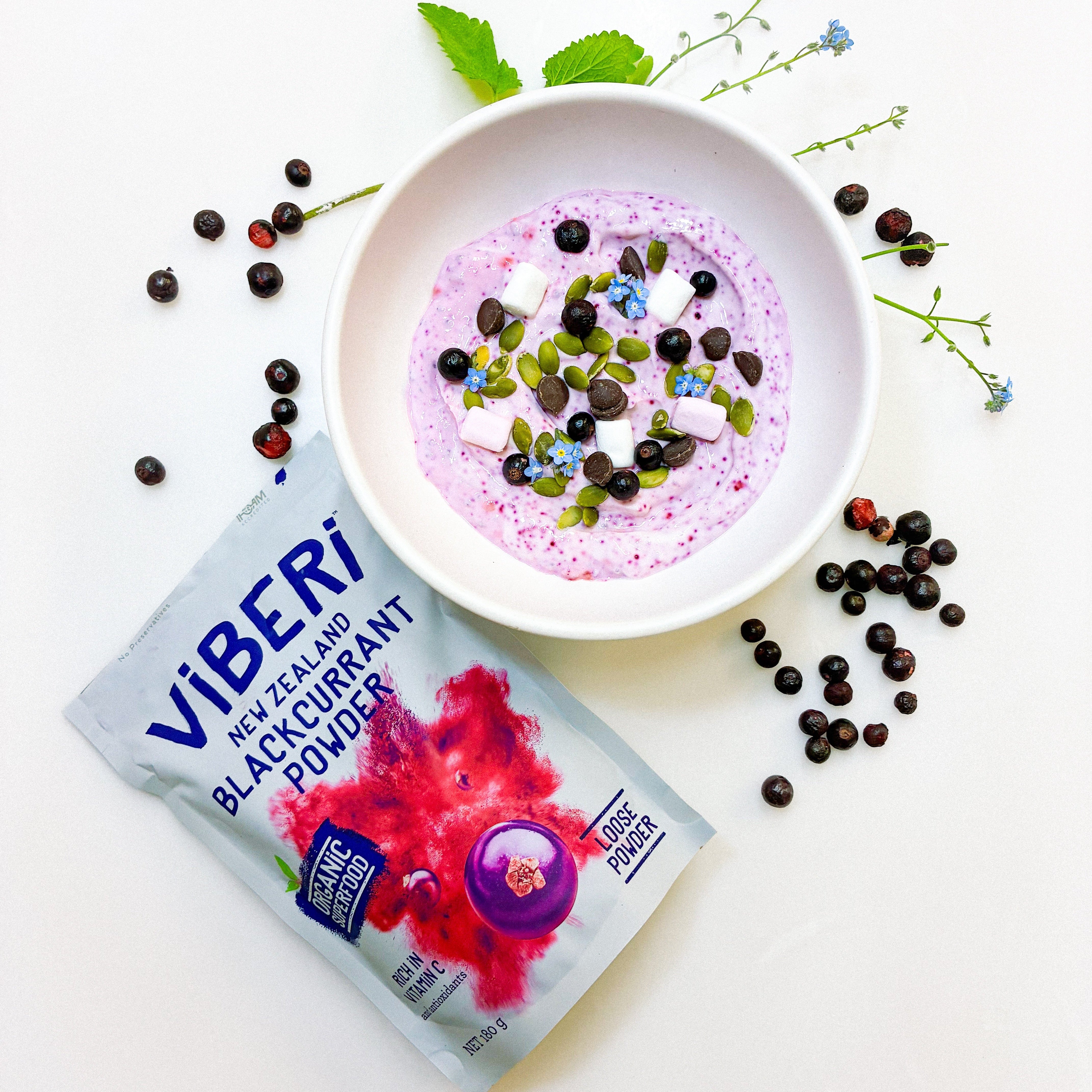 Ambrosia Yoghurt with Berry & Dark Chocolate